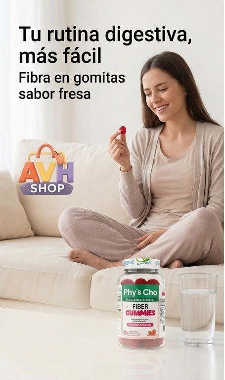 Gomas Fiber Gummies con INVIMA | Fibra Natural sin Azúcar