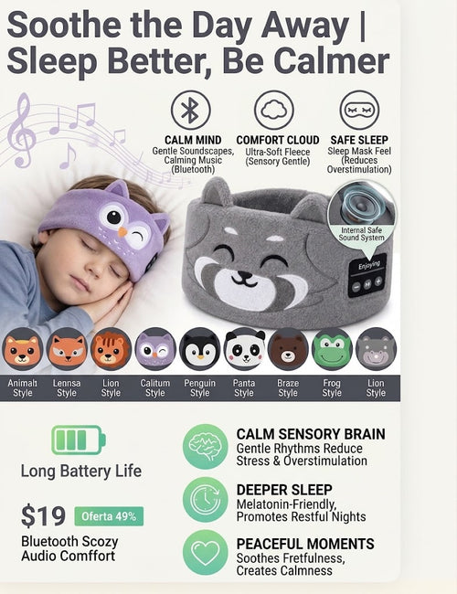 AVH Bluetooth Animal Headphones for Kids